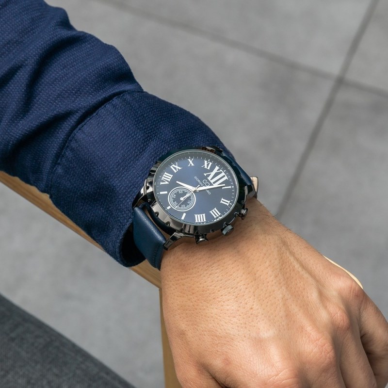 Jolie Montre Homme Noir GIORGIO
