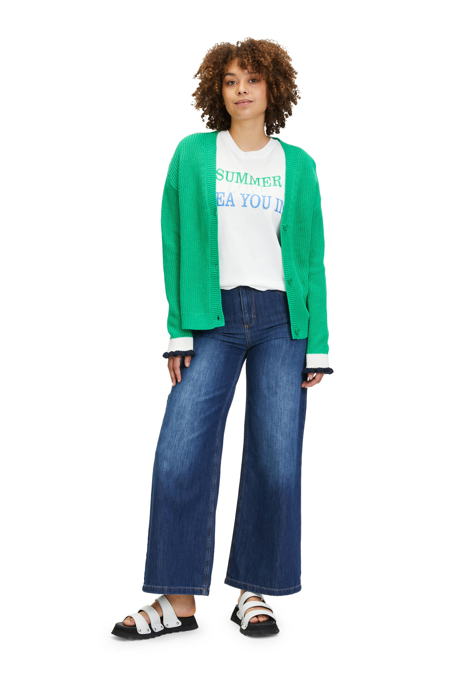 Cartoon| Damen Printshirt