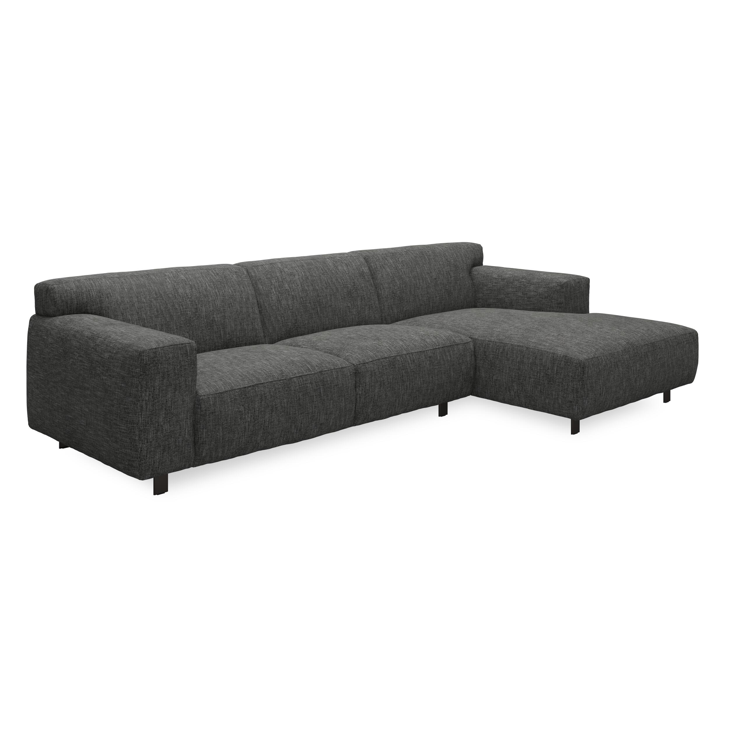 Siena højrevendt sofa med chaiselong