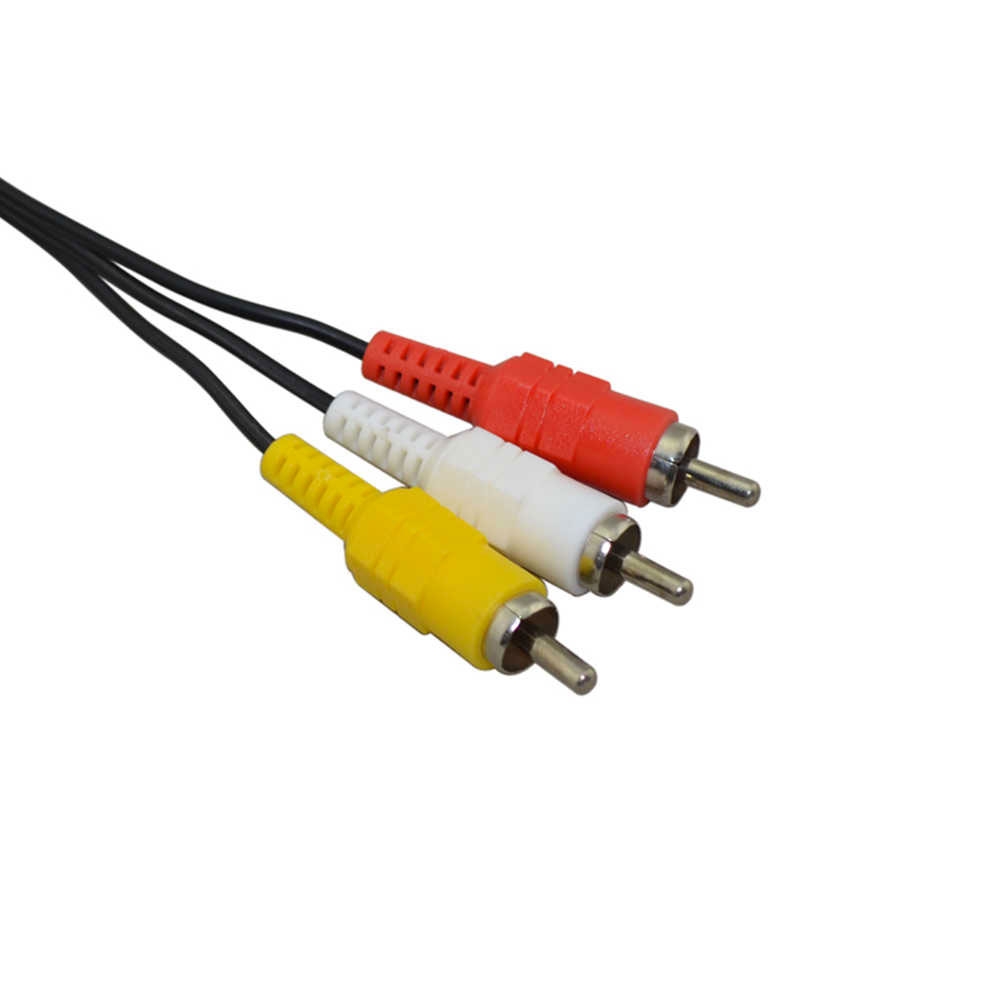 Scart auf Cinch AV Audio Video Kabel 3-RCA Konverter (1.5 Meter)