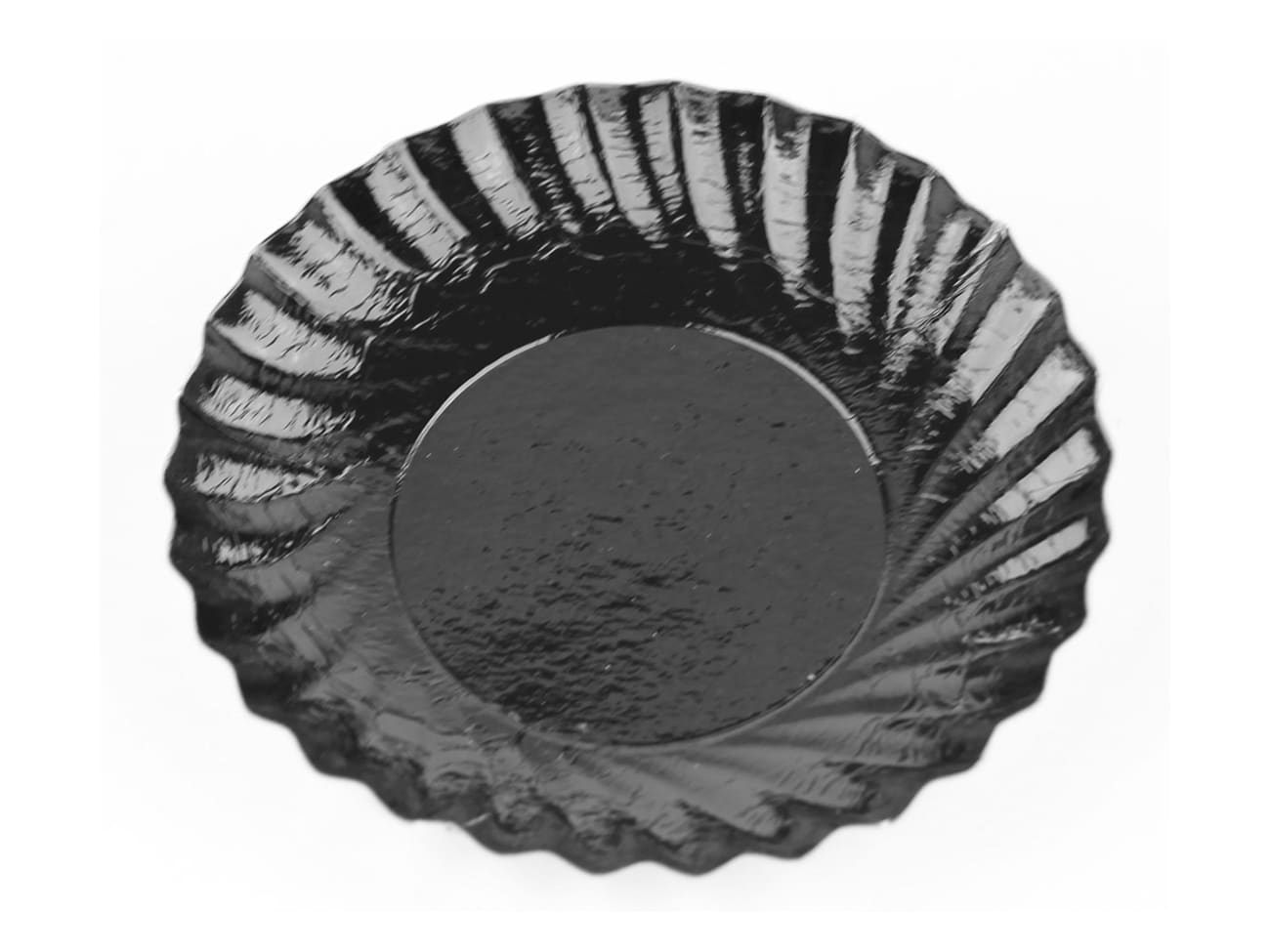 Coupelle carton Ø 9 cm - noir et or - 200 pièces - Tradiser