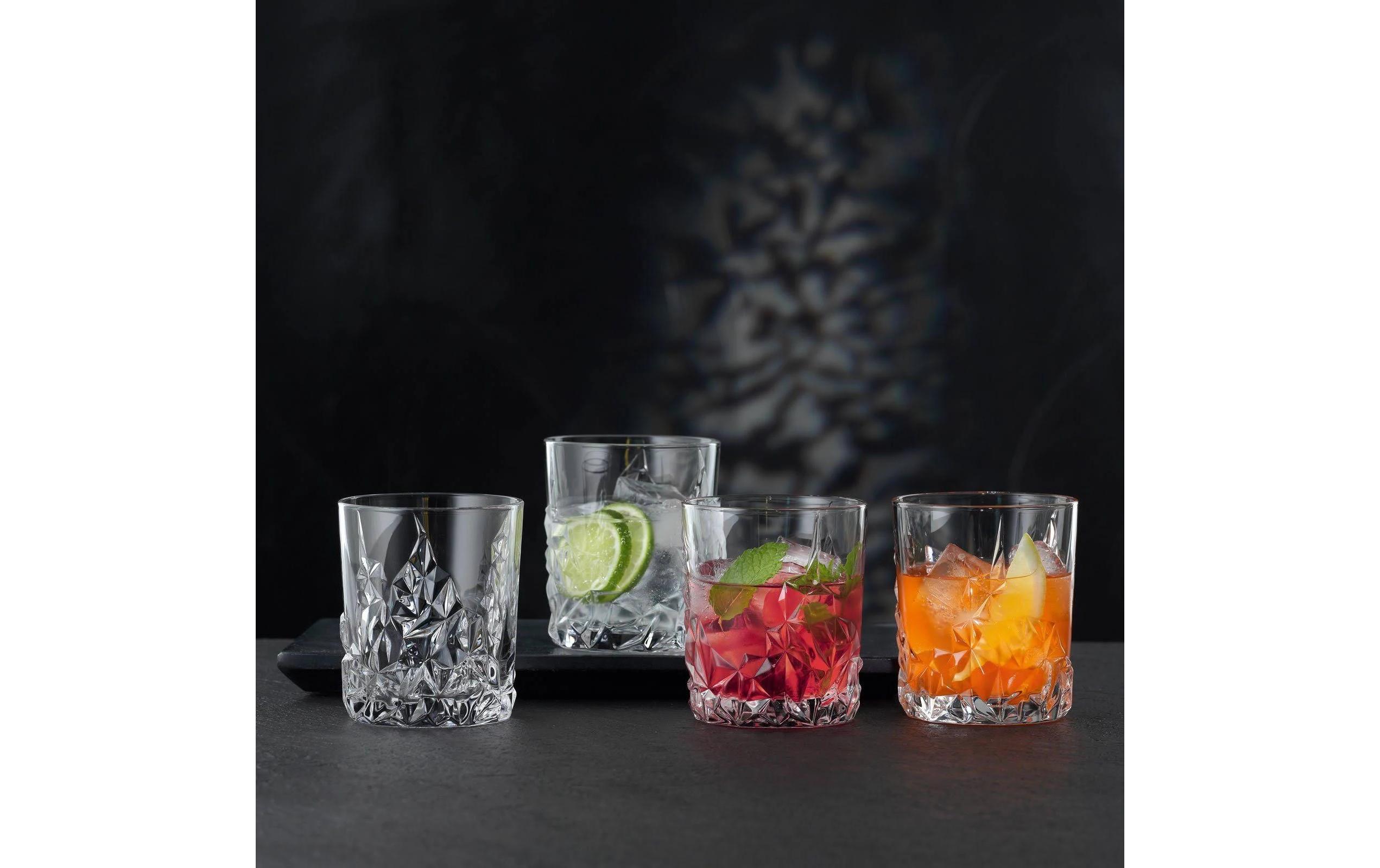 Whiskyglas Sculpture, 4 StückWhiskyglas-Set aus Kristallglas