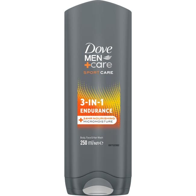 Dove Men+Care Sport 3-in-1 Douchegel 250 ML