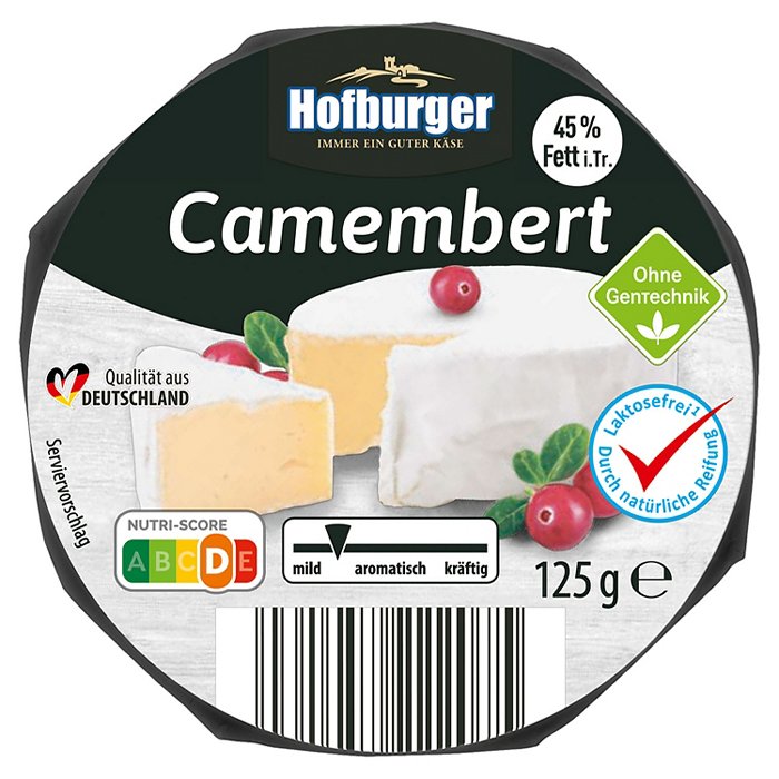 HOFBURGER Camembert 125 g