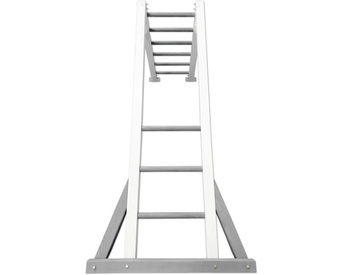 Beach Tower klimrek 167,2 x 96,8 cm grijs/wit (speeltoren niet inbegrepen)
