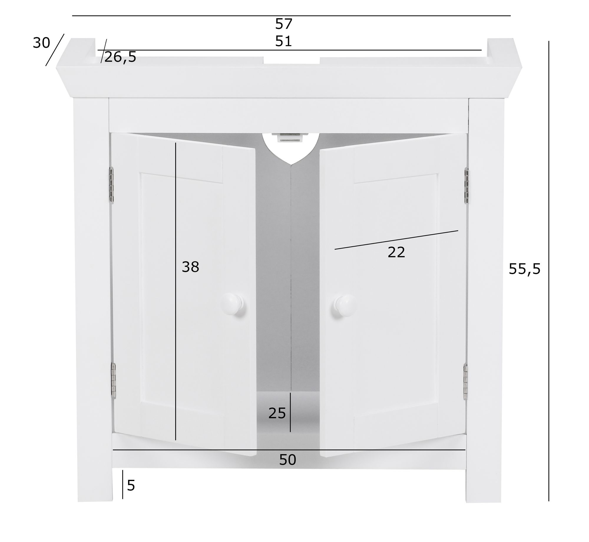Waschbeckenunterschrank