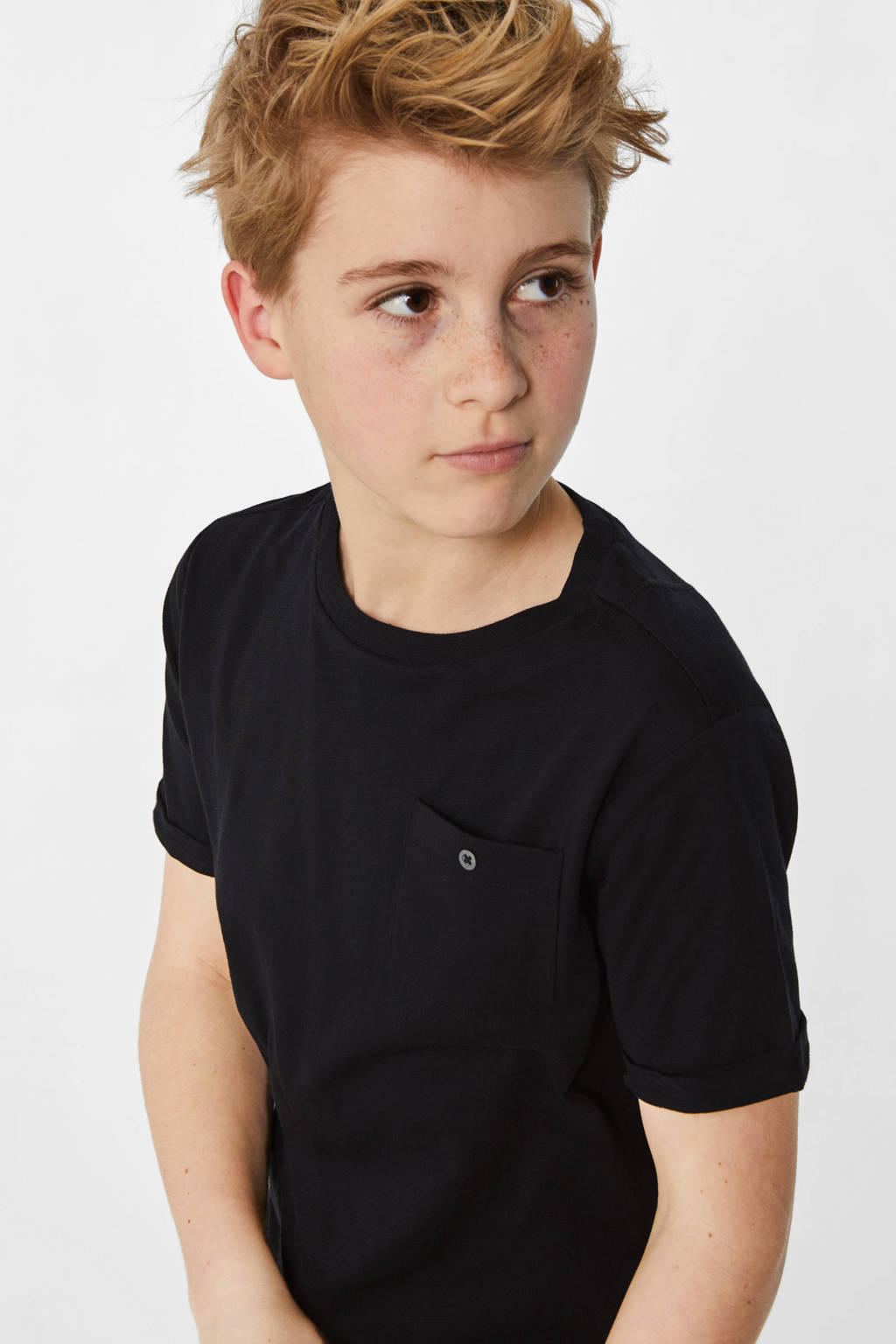 WE Fashion T-shirt zwart