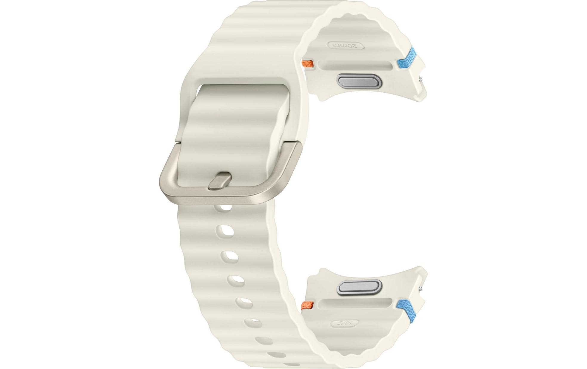 Armband Sport Band S/M Galaxy Watch 7 CreamSportliches Armband für die Samsung Galaxy Watch 7