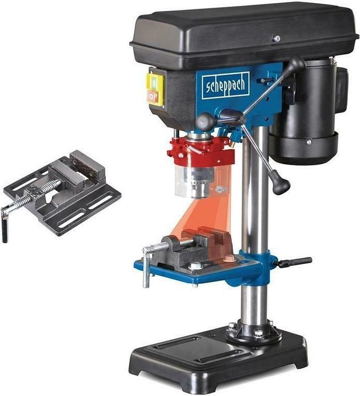 Scheppach - DP16VLS - Tafelboormachine - Zwart - Staal