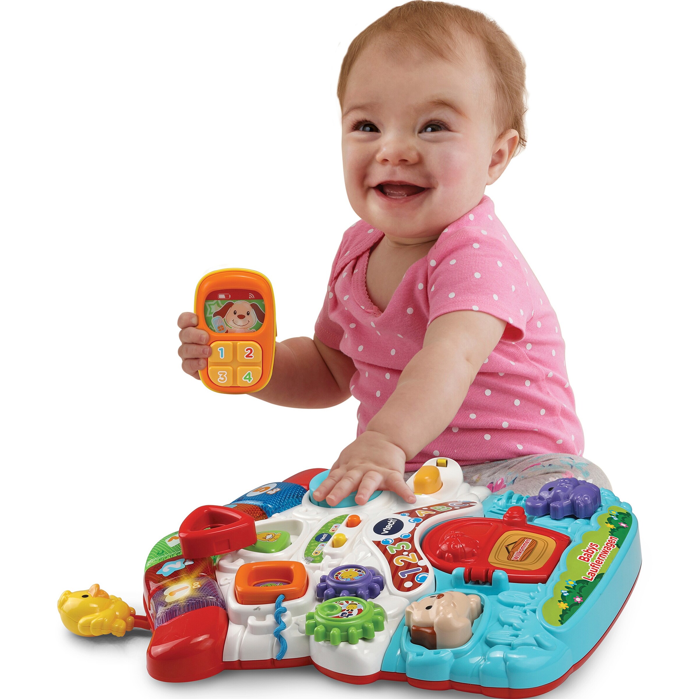 Vtech - VTech Baby Babys Lauflernwagen