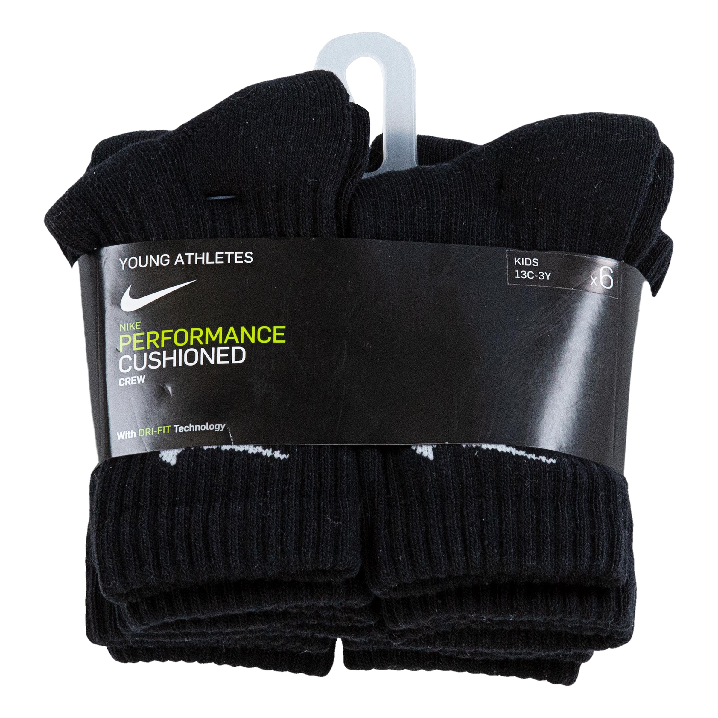 Nike Sportswear Socken »für Kinder NHB NIKE DF PERF BASIC CREW« 6 Paar tlg. für Kinder, Gr. 23 - 26,5
