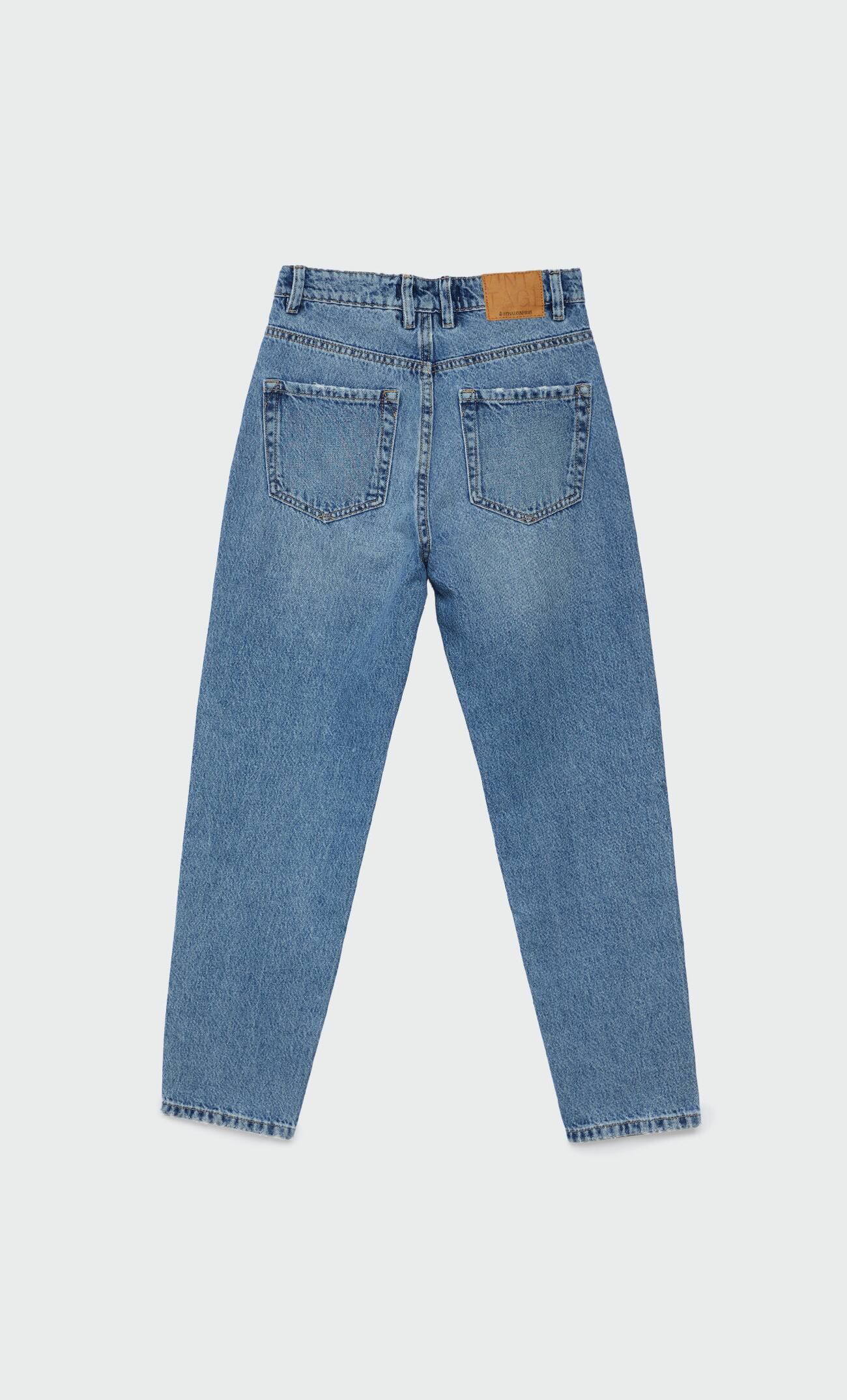 Calça jeans Mom fit 1460