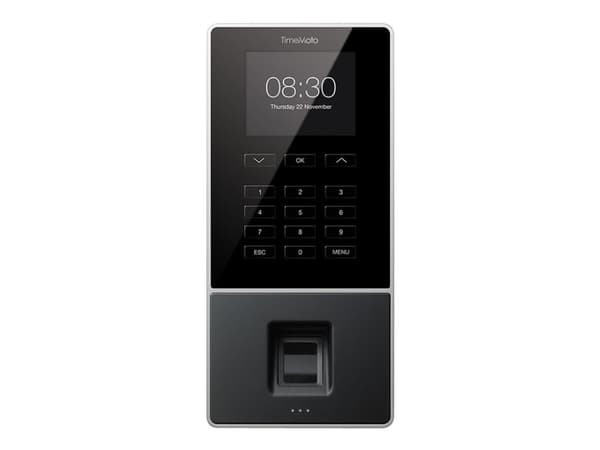 Safescan TimeMoto TM-626 - Tidtakersystem - fingeravtrykk, PIN-kode, RFID - 200 ansatte - Ethernet, USB, Wi-Fi