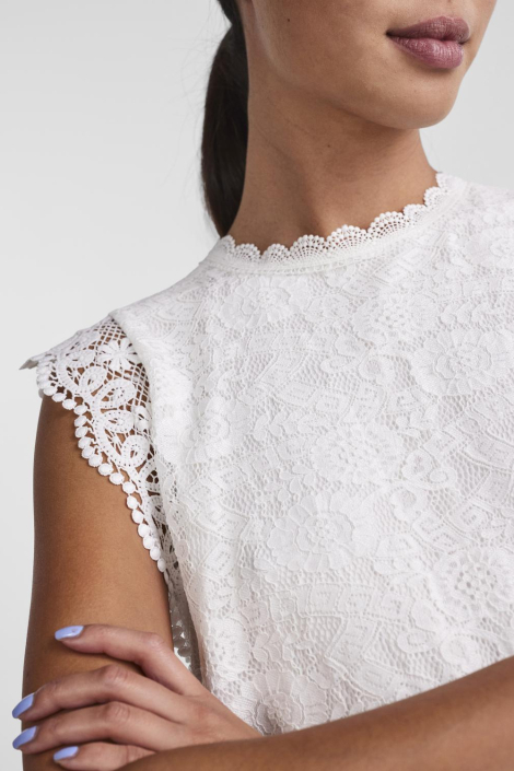 Pieces witte dames top