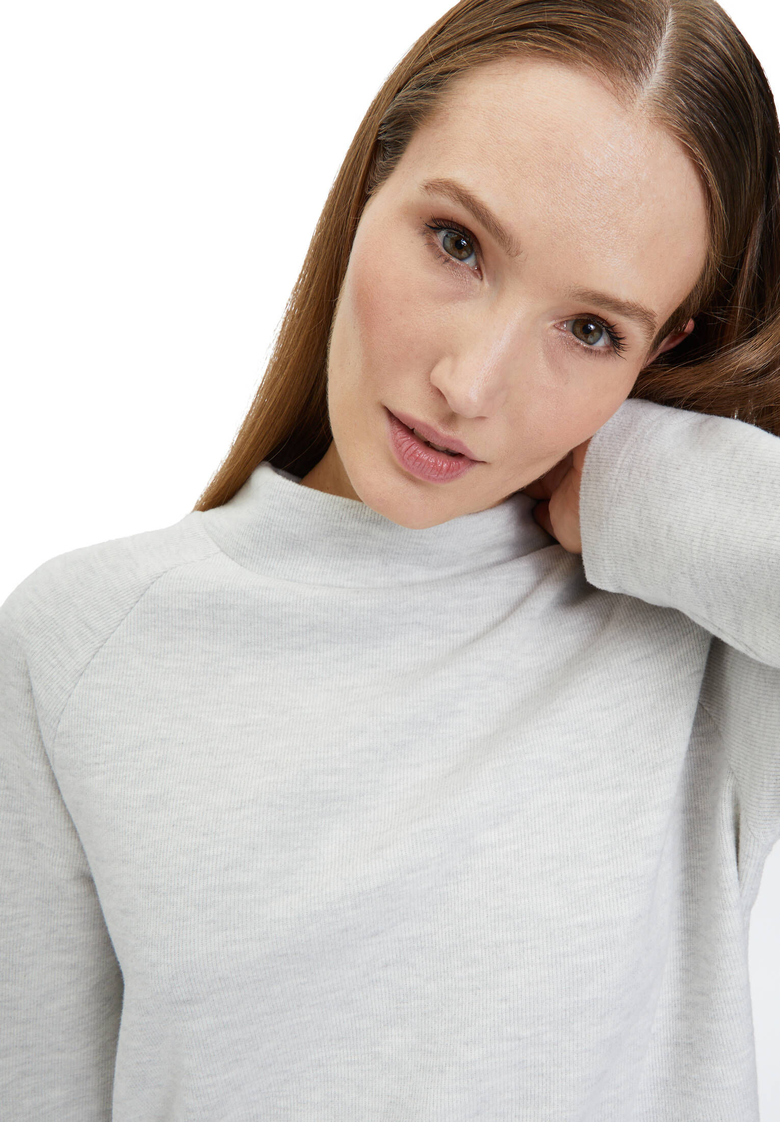 Cartoon| Damen Sweatshirt mit Stehkragen