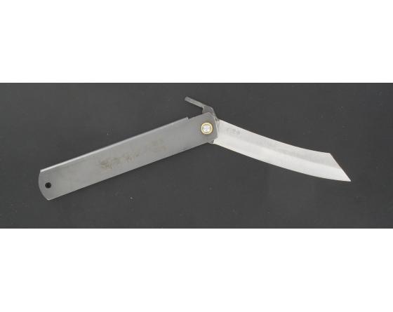 Higonokami - KDS 120 Sandwich - Manche en Acier Noir
