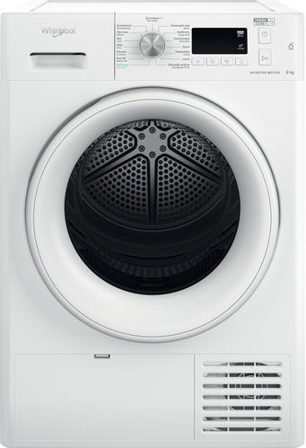 Whirlpool FFT M11 8X3 BE - Warmtepompdroger - Vrijstaand - Wit