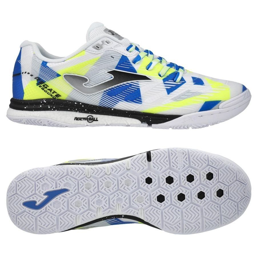 Joma Regate Rebound IN - Blanc/Jaune/Bleu