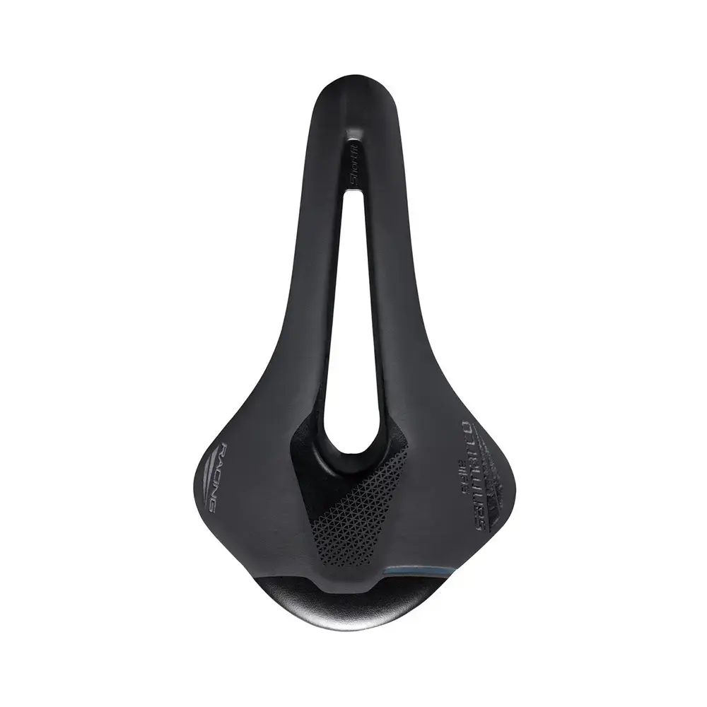 San Marco Shortfit 2.0 Open-Fit Racing Wide Zadel Zwart