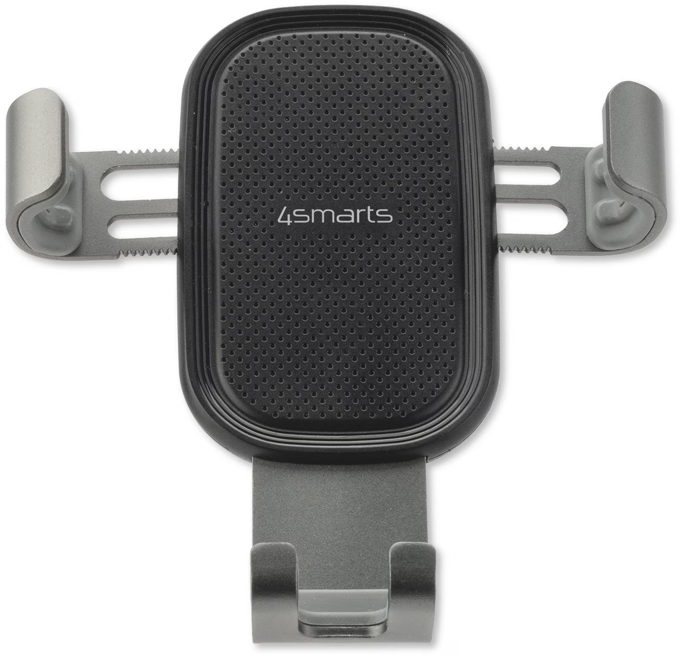 Grabber 2.0 Verstellbare Auto KFZ Smartphone Halterung für Air Frame Lüftungsgitter mit Schwerkraft-Mechanismus (4S469302) - Schwarz