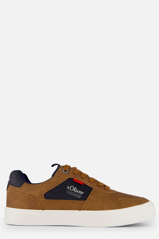 S.Oliver Sneakers cognac Synthetisch