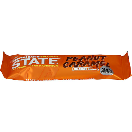 Proteinbar m. peanuts og karamelsmag