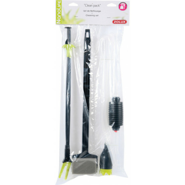 Set d'entretien Clean Pack Zolux pour aquarium