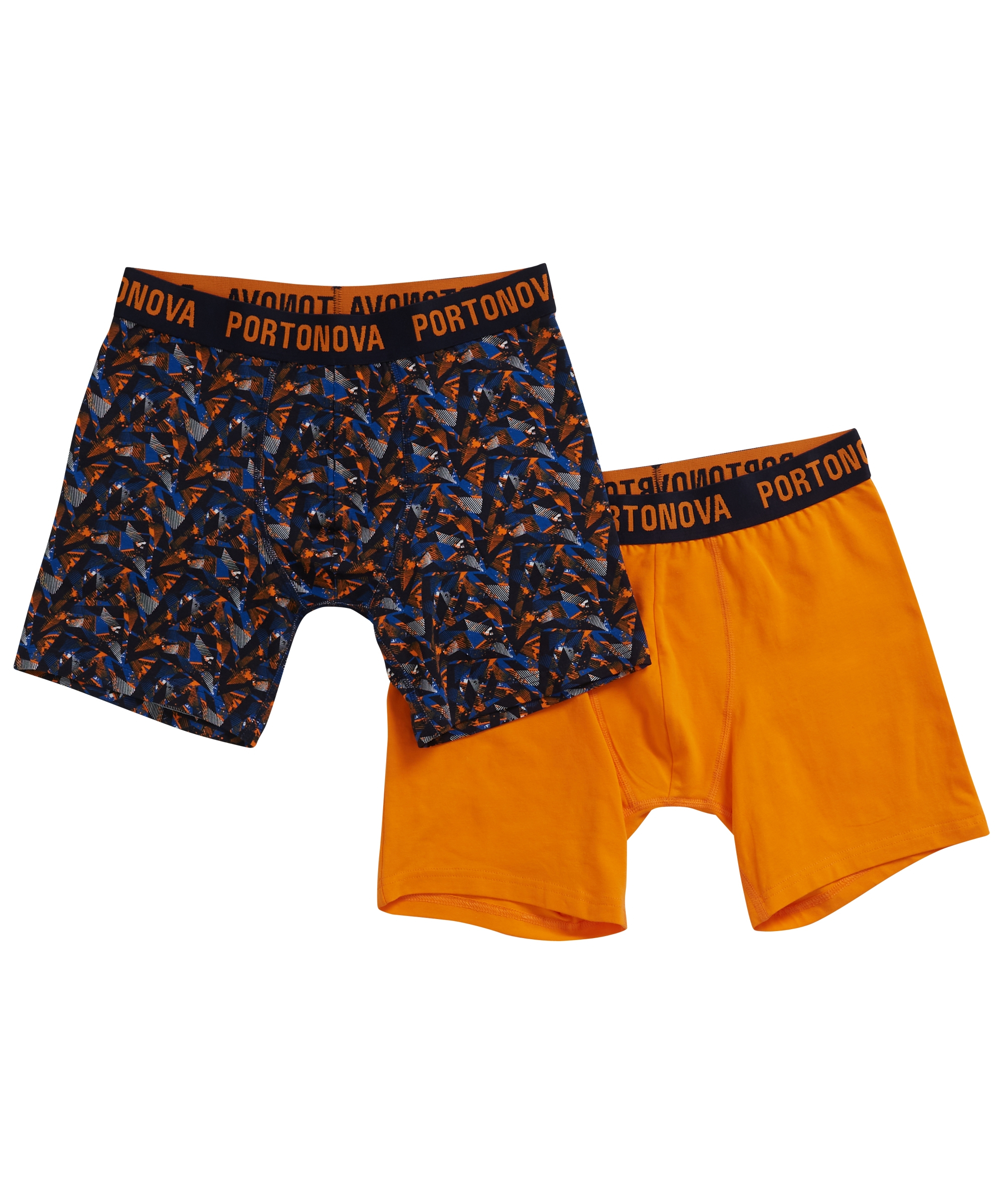 2-pack boxershort uni print