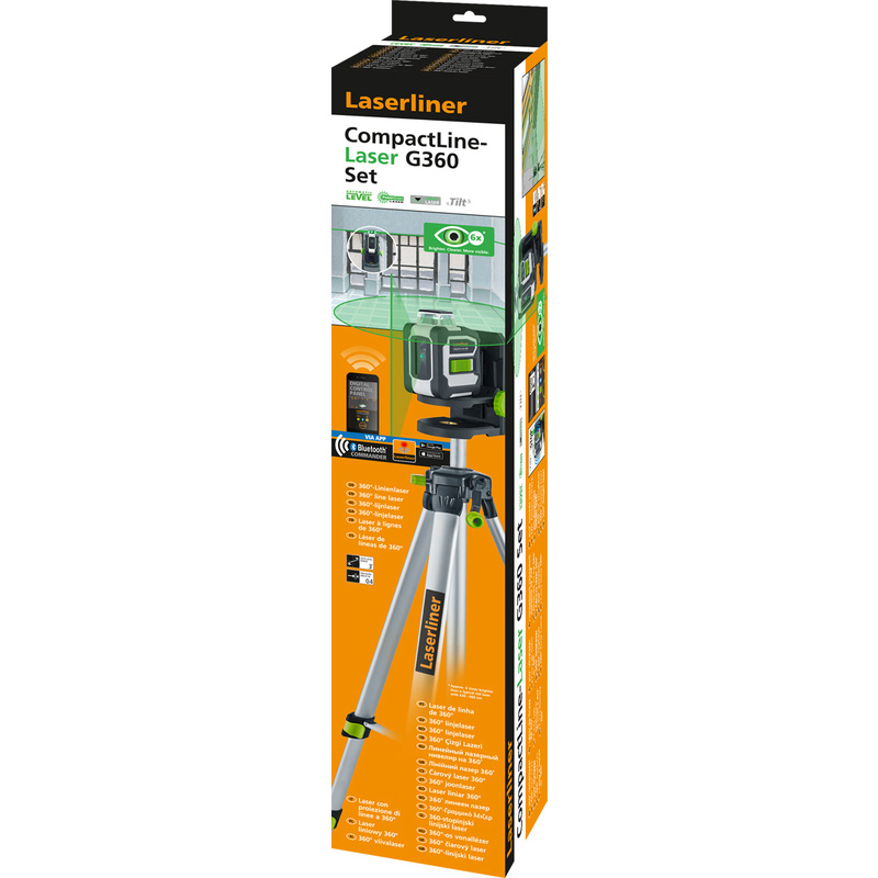 Laserliner CompactLine G360 lijnlaser Groen
