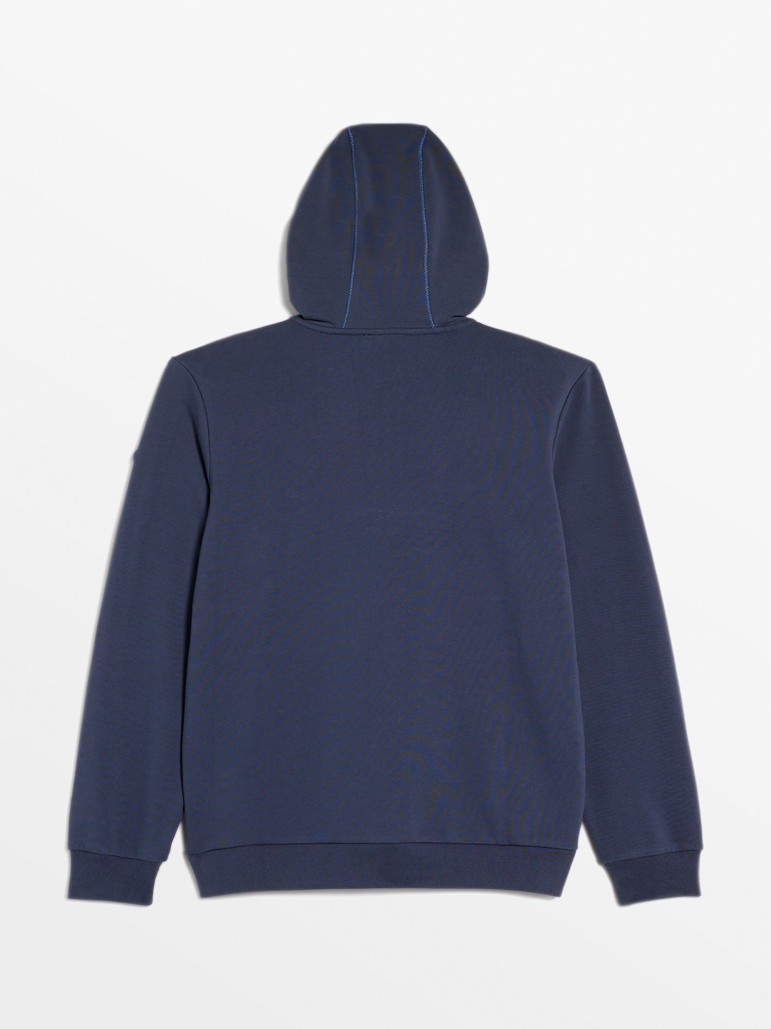 Sweat Homme Molletonné A Capuche Marine