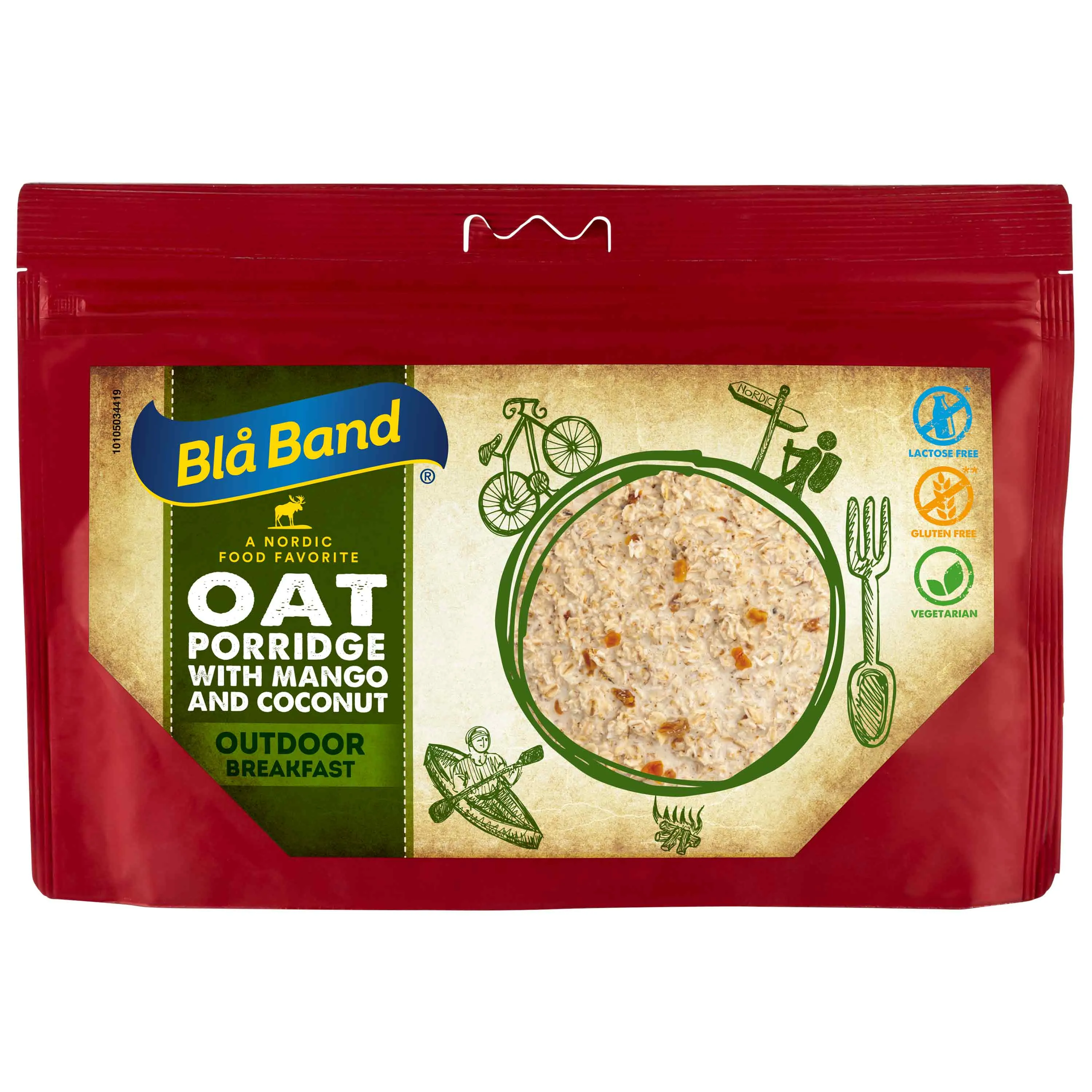 Bla Band -  Haferbrei mit Kokosnuss und Mango