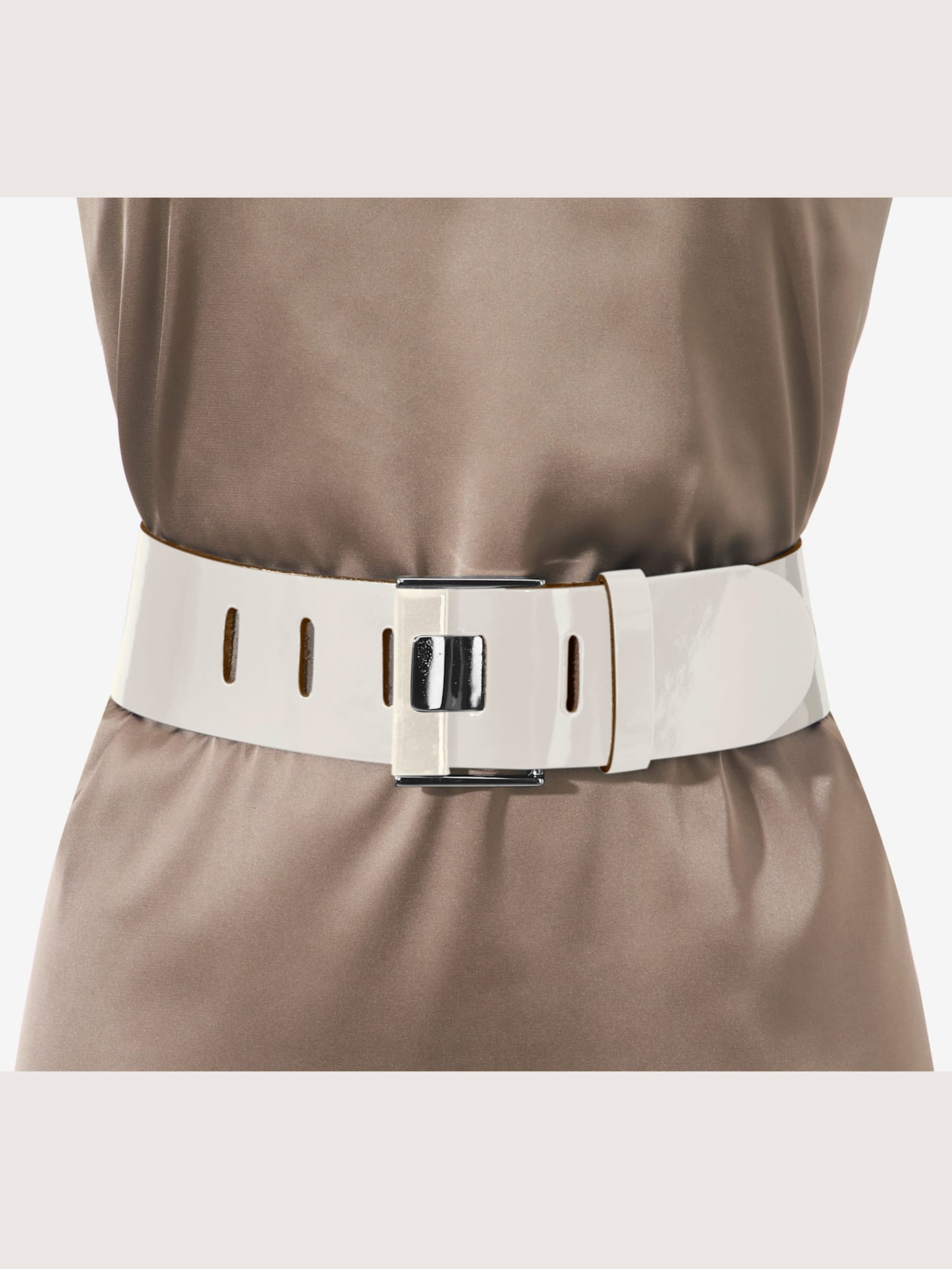 Ceinture à boucle décorative