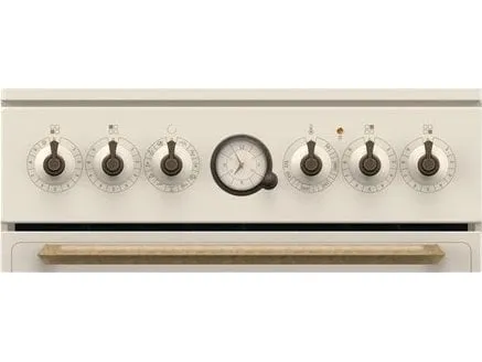 Gorenje Classico GECS5B70CLI - Komfur - med dampfunktion - fritstående - bredde: 50 cm - dybde: 59.4 cm - højde: 85 cm - med selv-rengøring - elfenben