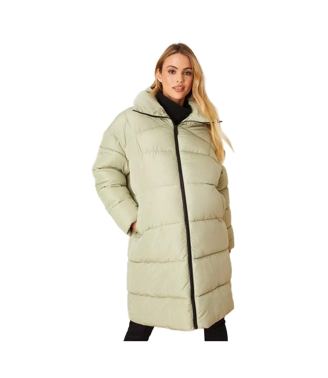 Dorothy Perkins - Manteau - Femme (Vert de gris) - UTDP550