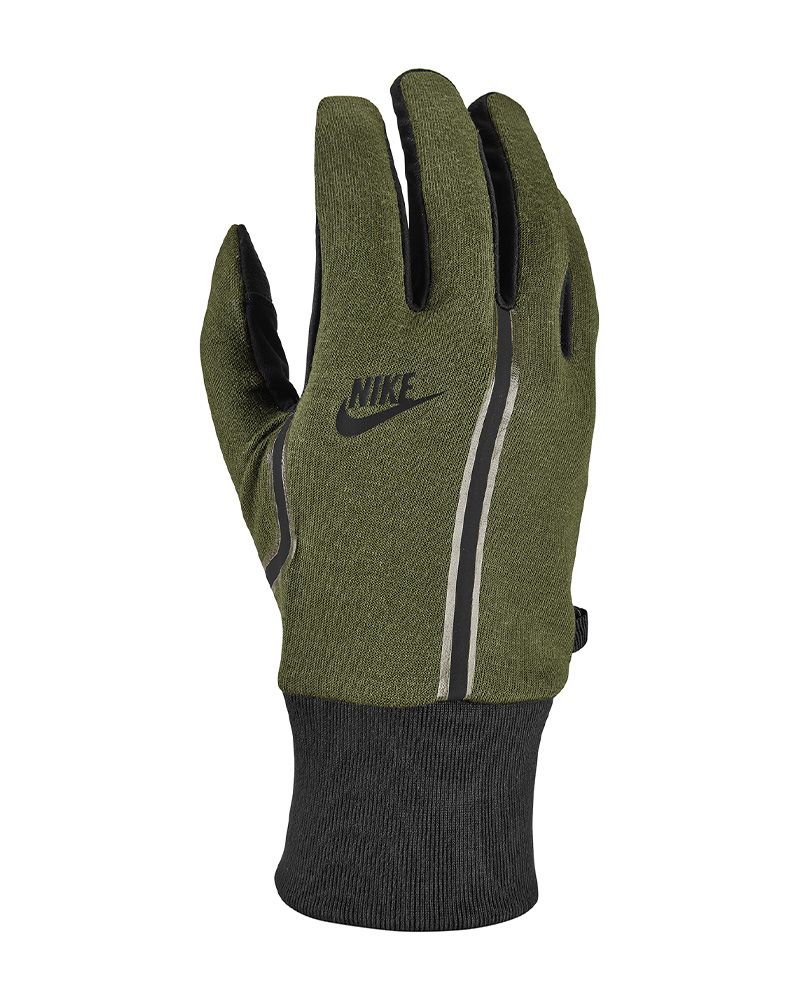 Gants Nike Sportswear Tech Fleece Vert pour homme