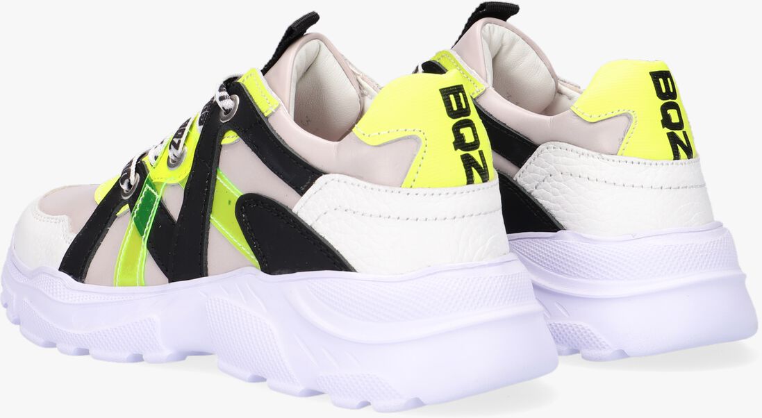 BRAQEEZ witte braqeez lage sneakers reny run