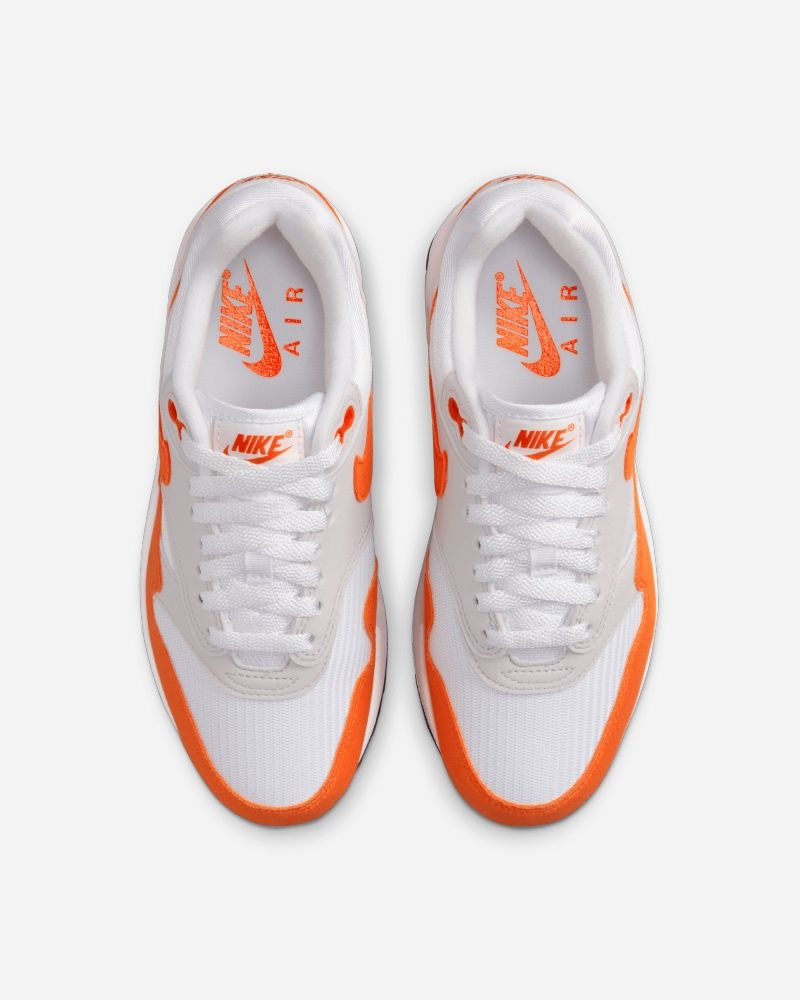 Chaussures Nike Air Max 1 '87 Gris & Orange pour femme