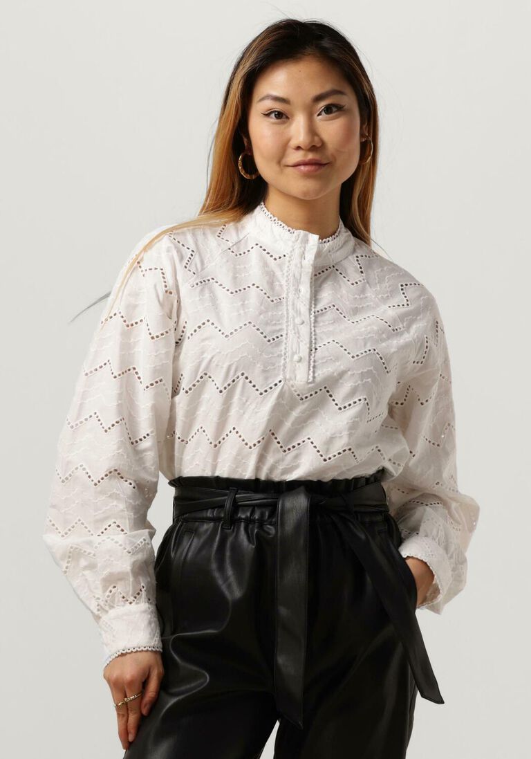 MINUS witte minus blouse meriam long sleeve blouse