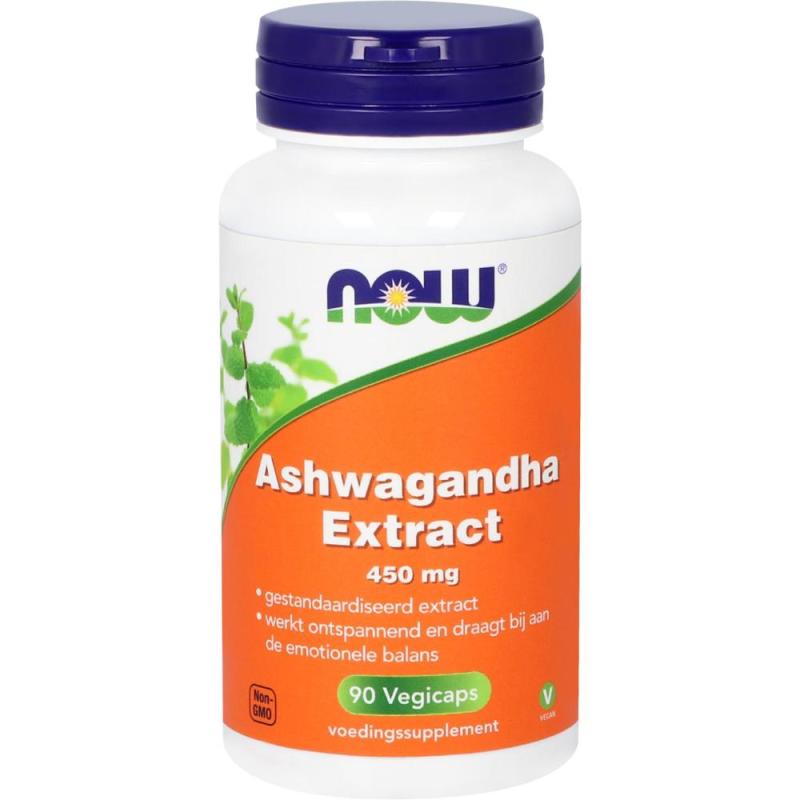 Now Ashwagandha Extract 450mg 90 capsules