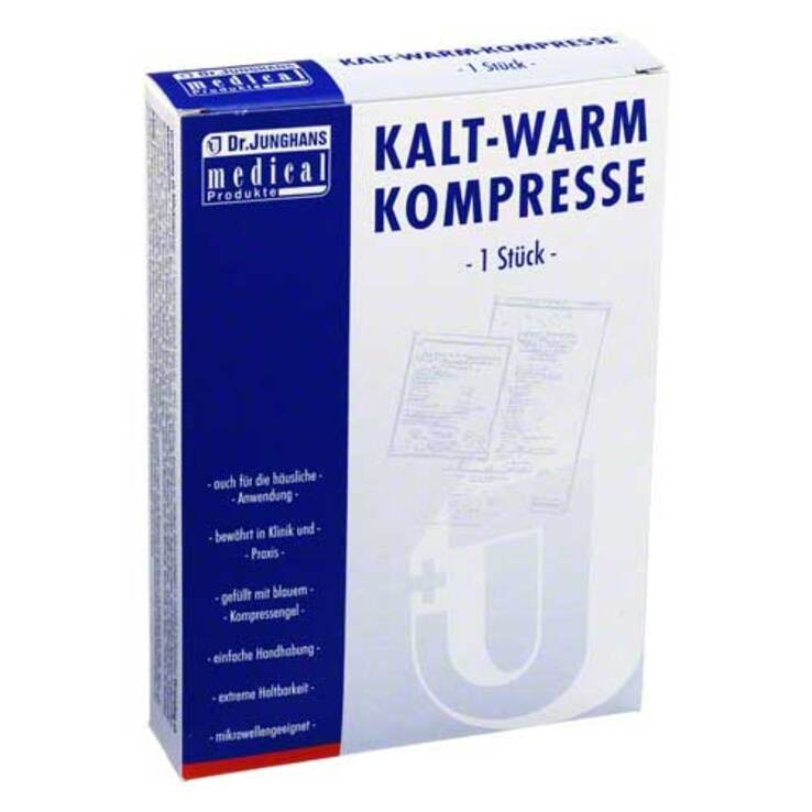 Kalt-Warm Kompresse 12x29cm mit Vlieshülle, 1 St