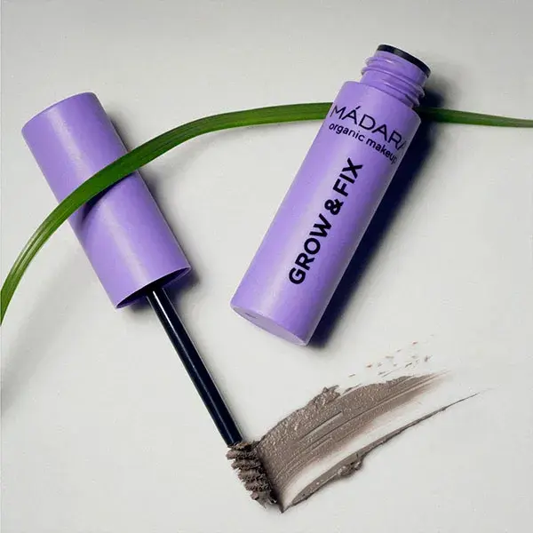 Gel para Sobrancelhas com Cor GROW & FIX da Madara Cosmetics #3 FROSTY TAUPE 4,25ml