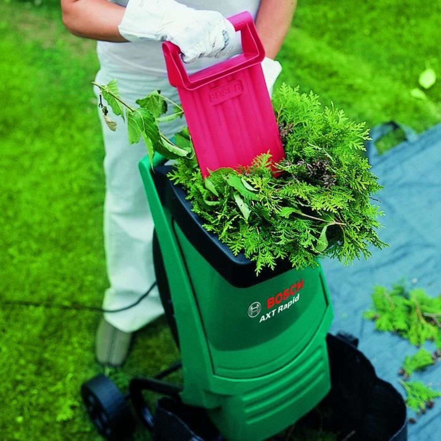 Broyeur de végétaux rapide bosch axt rapid 2000