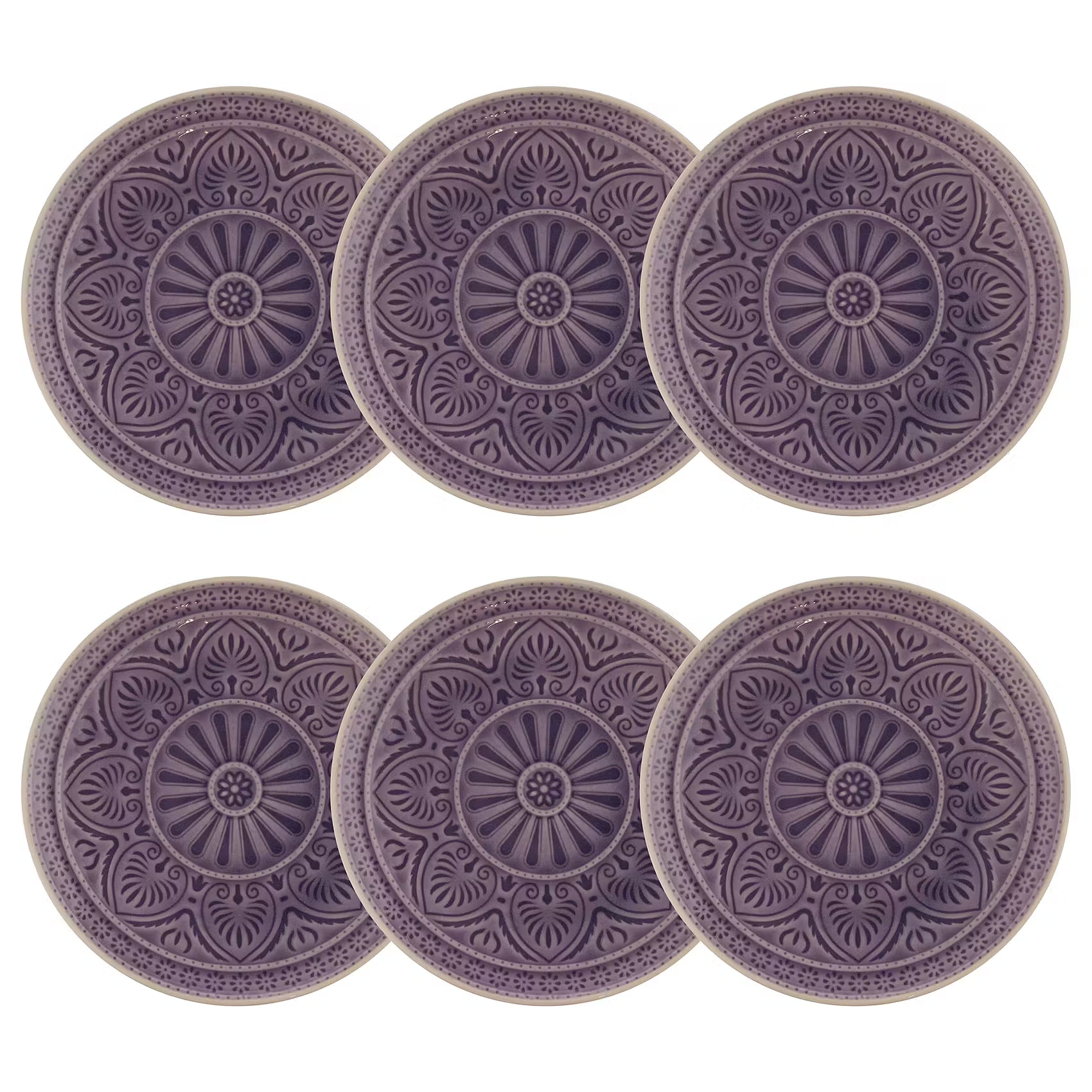 SUMATRA Teller 6er-Set