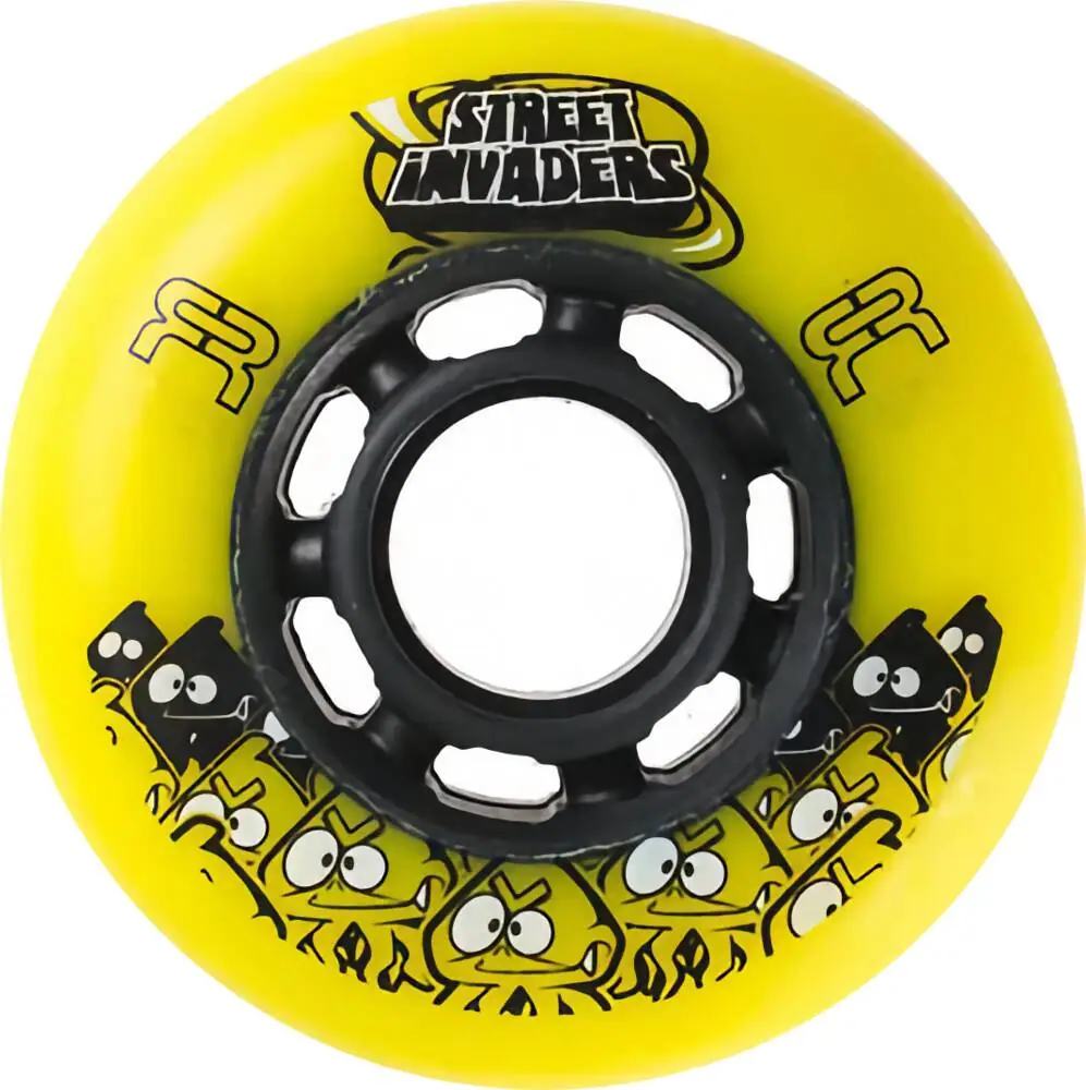 FR Skates Street Invaders Inliner Hjul 4-Pak - Inliners Rulleskøjter