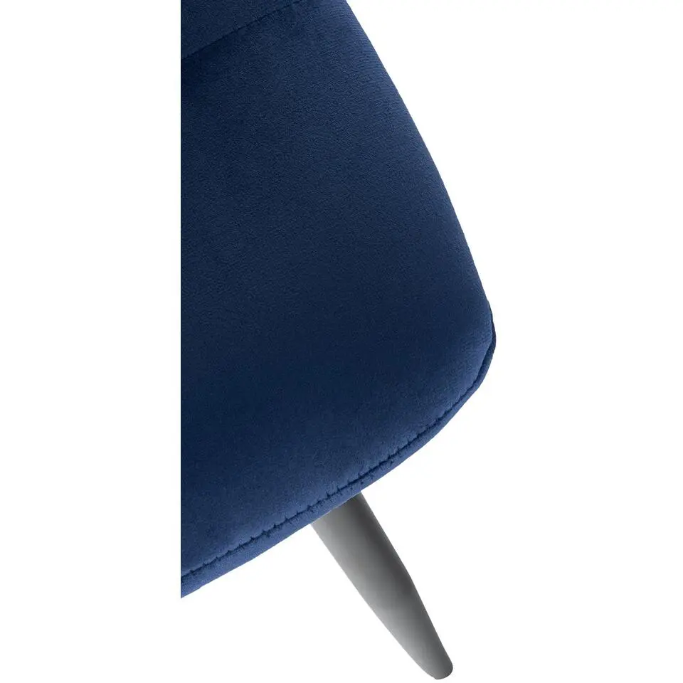 CLP Eetkamerstoel Tilde Fluweel - blauw