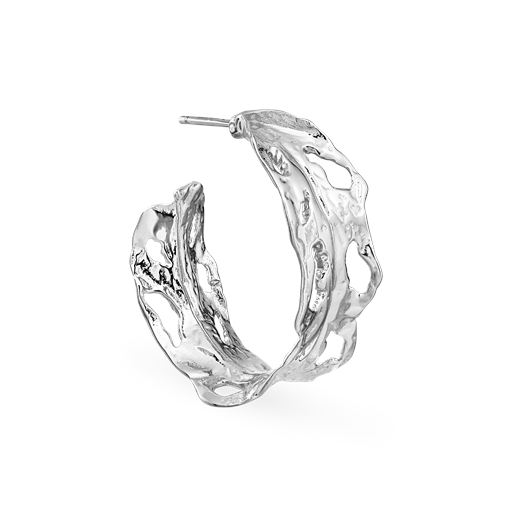 Jane Kønig Big Leaf Creol, Silver-R