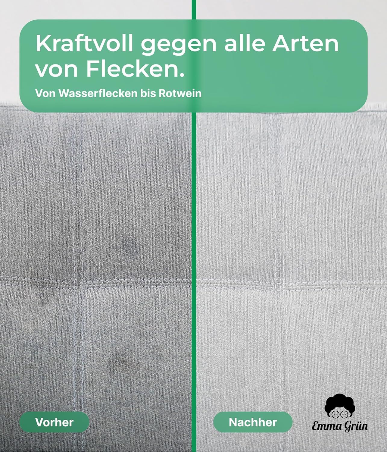 Emma Grün® Polsterreiniger Konzentrat für Waschsauger & Nasssauger
