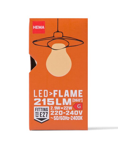 ampoule led smd flame E27 2,9W 215lm