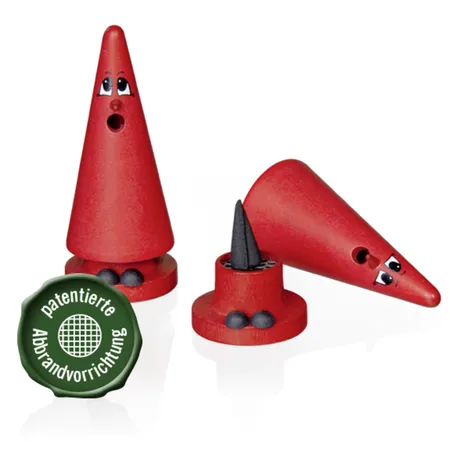 Susi Sandel Original Crottendorfer Ziegenbein, rot