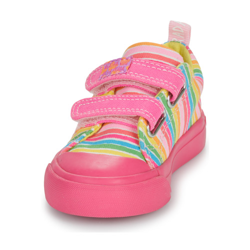 Agatha Ruiz de la Prada - ZAPATO LONA RAYAS - Rose / Multicolore